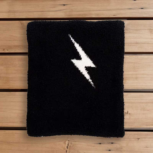 Charged Lightning Jacquard Blanket