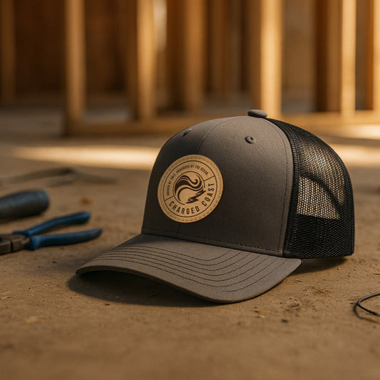 Driven Leather Patch Hat