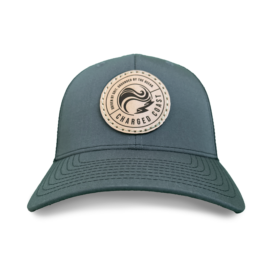 Driven Leather Patch Hat